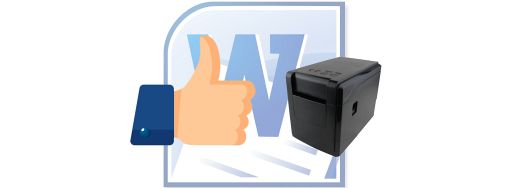 Этикетка из Word - это реально!